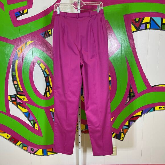 Levi's Travelers, Pink Vintage High Waist Pleated Slacks. Size 12. New cond! - Picture 3 of 6